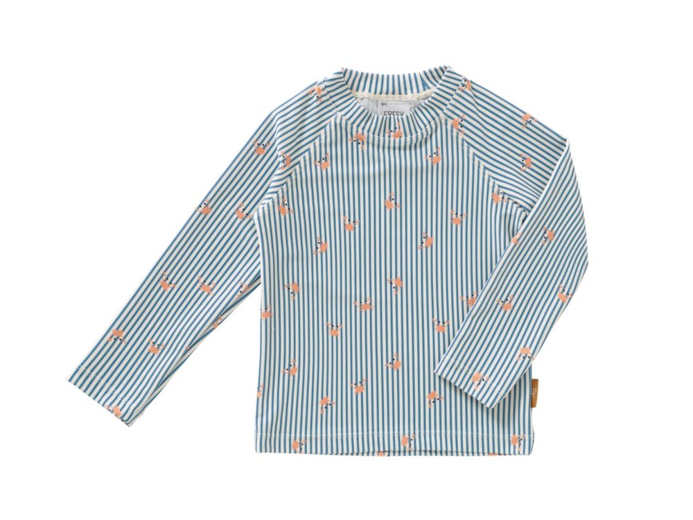 Fresk Μπλούζα με προστασία UV50 Stripes & crabs 86/92 (2 ετών)