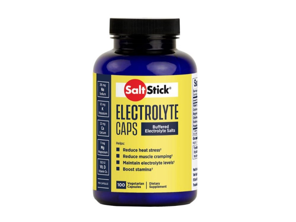 SaltStick Buffered Electrolyte Salts, Ηλεκτρολύτες για Αθλητές, 100veg.caps