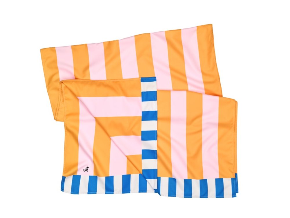 Dock & Bay: Πετσέτα θαλάσσης Quickdry - Mellow Yellow (Μικροϊνες) XL (200x90εκ.)