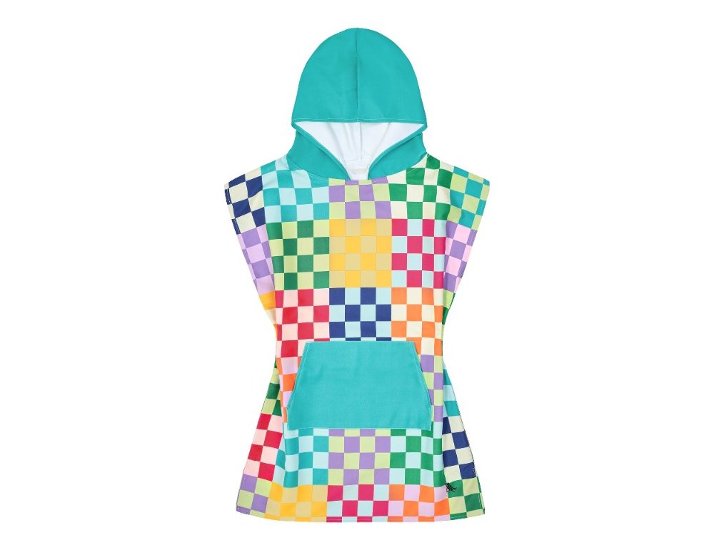 Dock & Bay Παιδικό πόντσο Check Me Out Microfiber , Microfiber, για 6-10 ετών