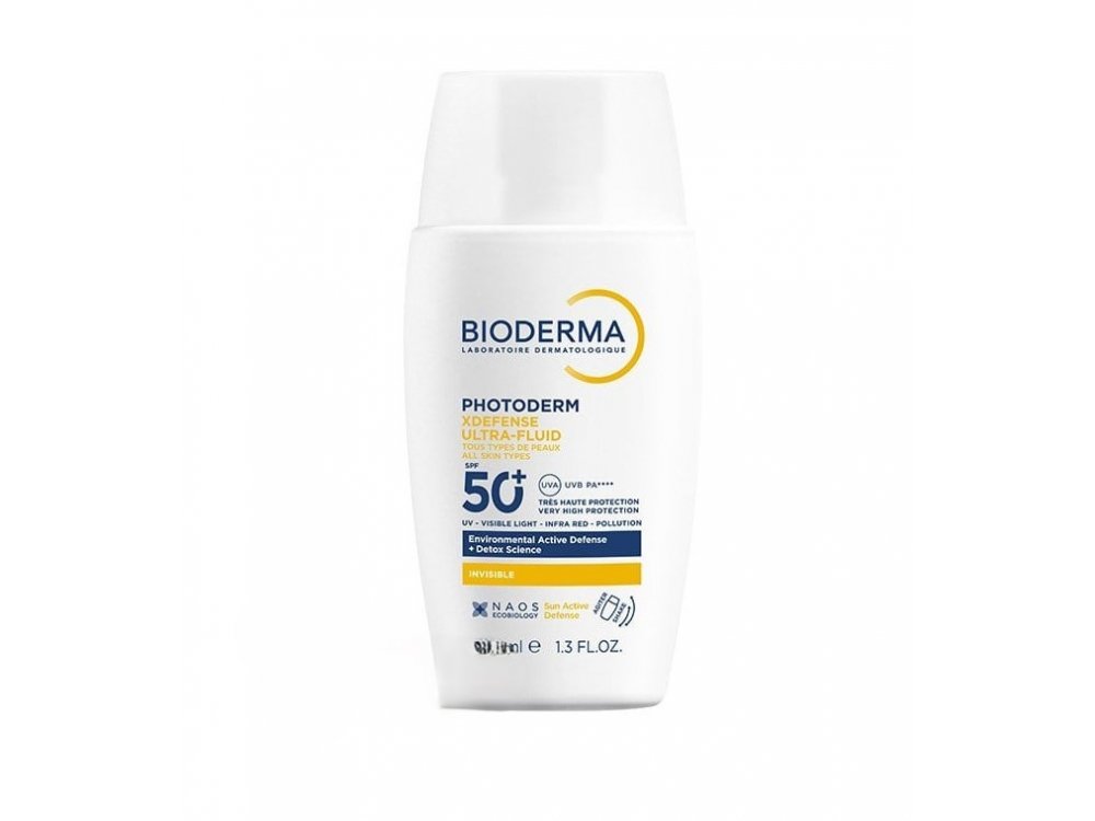 Bioderma Photoderm Ultra-Fluid AR+ SPF50+ Αντηλιακή Προσώπου κατά της Ερυθρότητας, 40ml