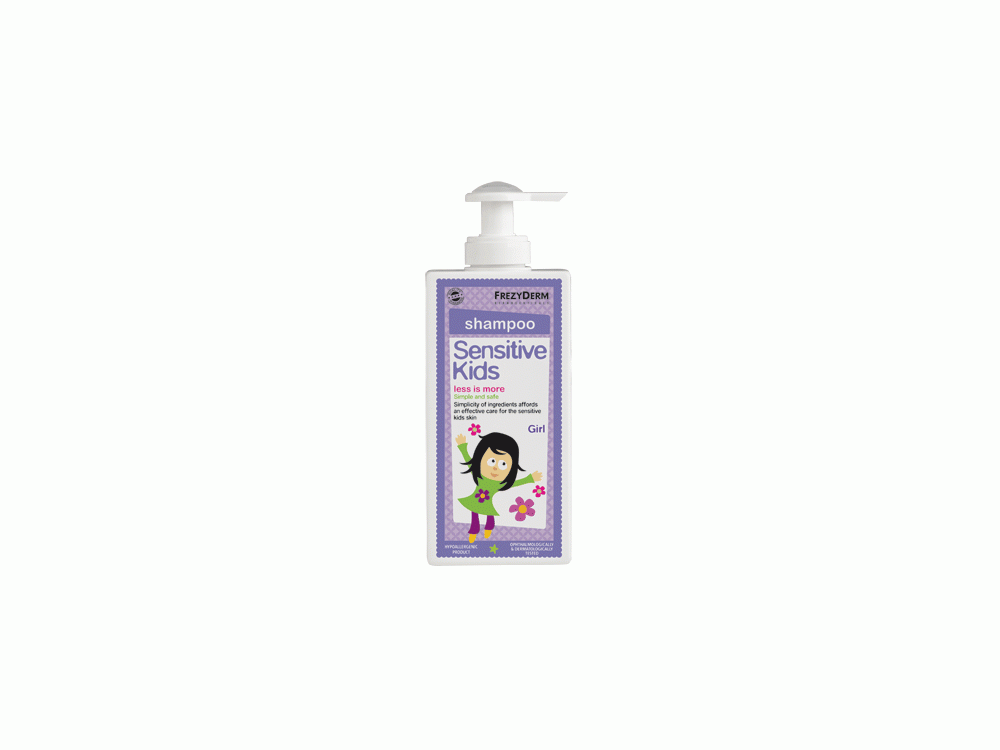 Frezyderm Sensitive Kids Shampoo Girls Παιδικό Σαμπουάν για Κορίτσια, 200ml