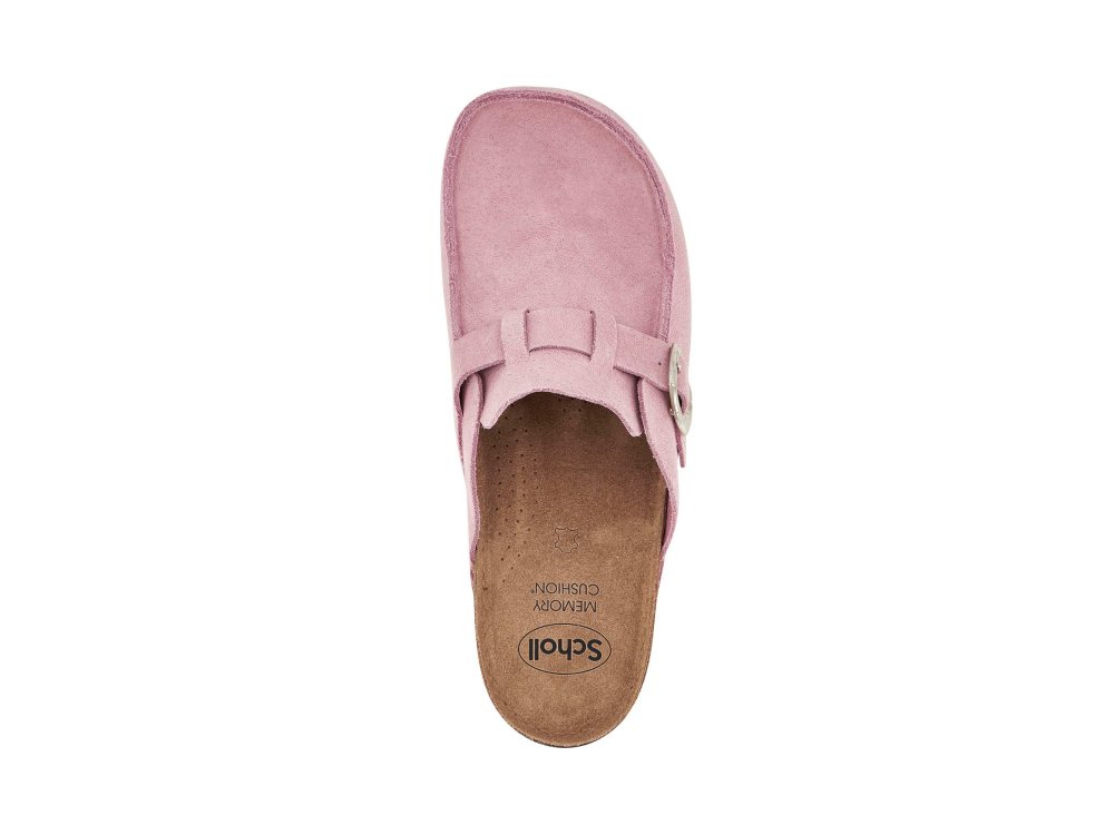 Scholl Bora Moccasin Pink, Ανατομικά Μοκασίνια, Χρώμα Ρόζ, Νο40