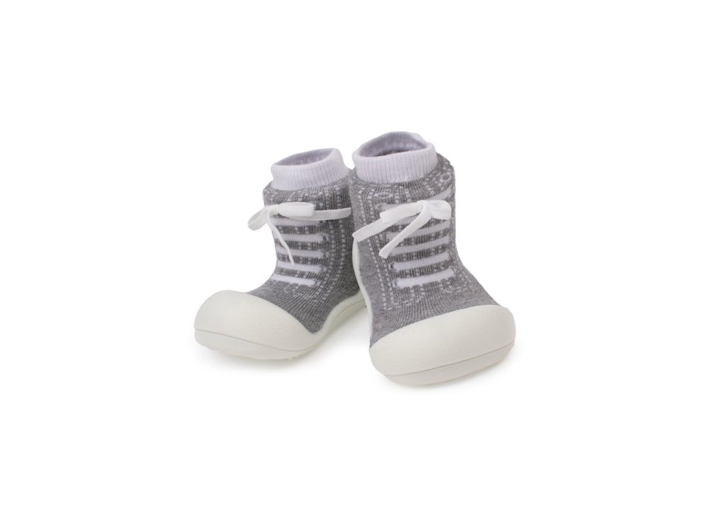 Attipas Sneakers Gray, Καλτσό-παπουτσάκια, Νο22.5