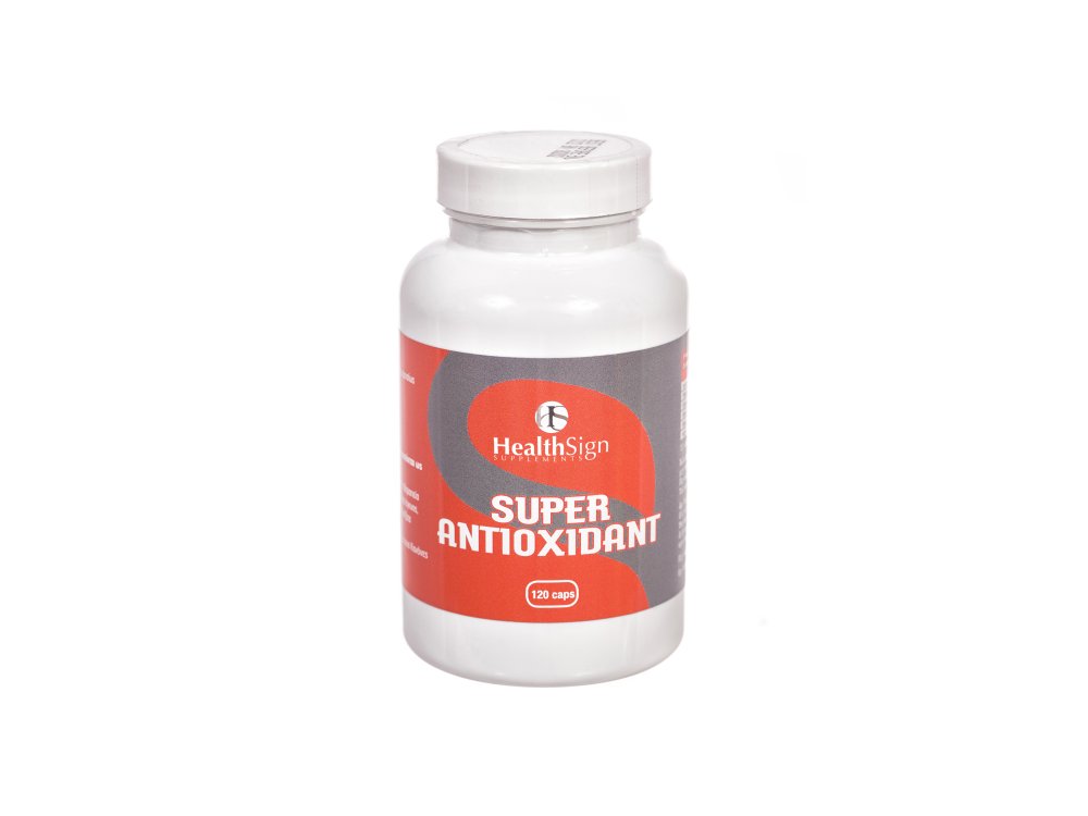 Health Sign Super Antioxidant Μειώνει τα Νευρολογικά Συμπτώματα σε Διαβητικούς Ασθενείς, 120caps