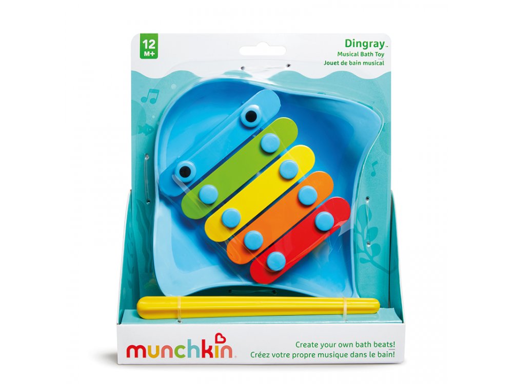 Munchkin Παιδικό Ξυλόφωνο Σαλάχι που Επιπλέει στο Νερό 12m+, 1τμχ