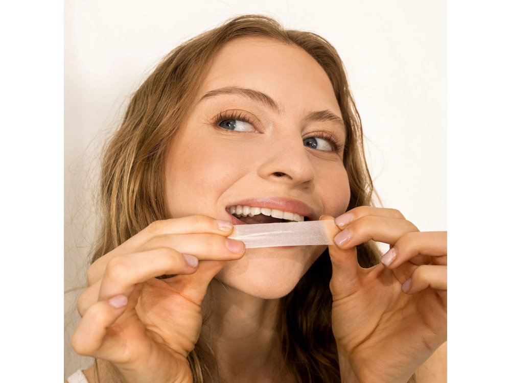 The Humble Co. Whitening Teeth Strips Fresh Aloe Vera Ταινίες Λεύκανσης Δοντιών με Γεύση Aloe Vera, 28τμχ