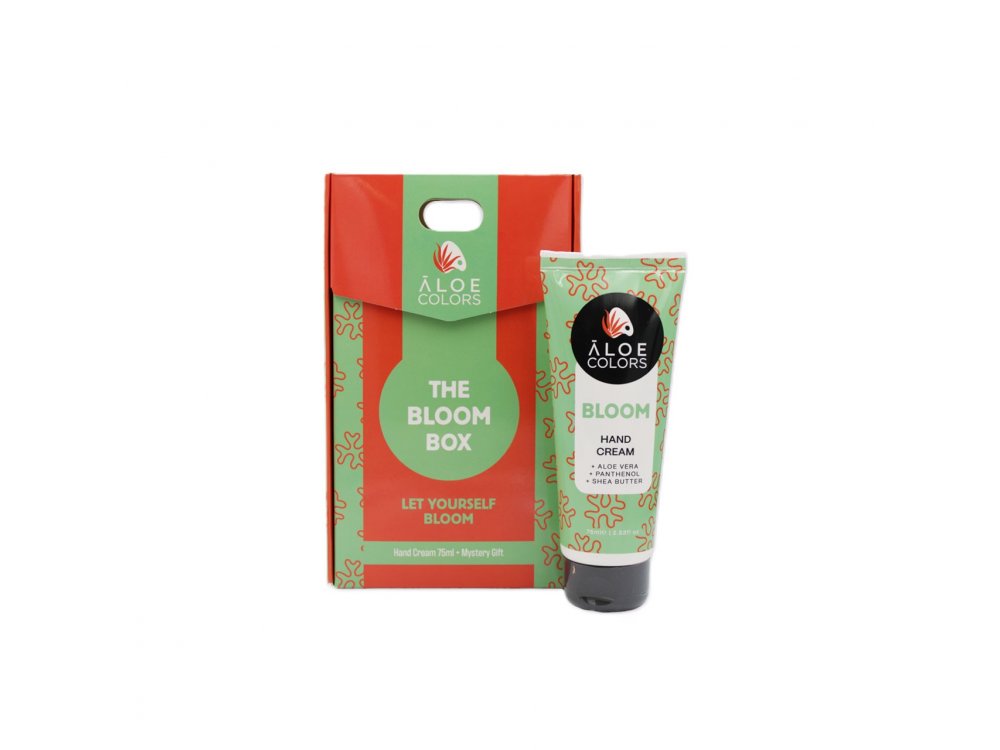 Aloe+Colors X-Mas,The Berry Bloom Box, με μυστικό δώρο & Κρέμα Χεριών, 75ml