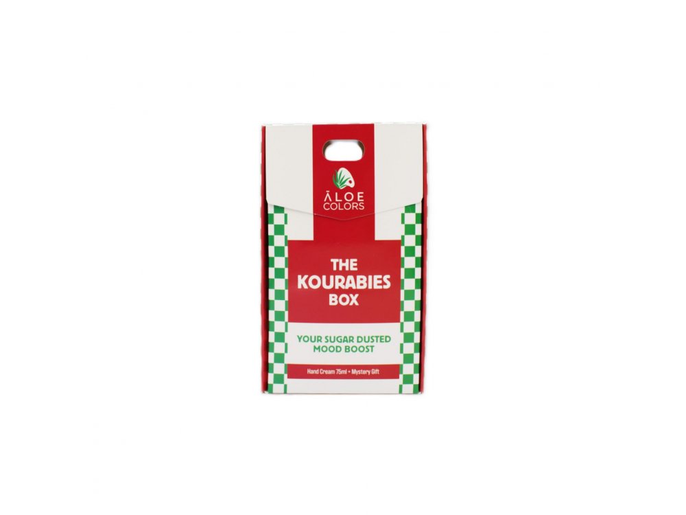 Aloe+Colors X-Mas,The Kourabies Set με Aφρόλουτρο 200ml & Κρέμα Σώματος 120ml, 1σετ
