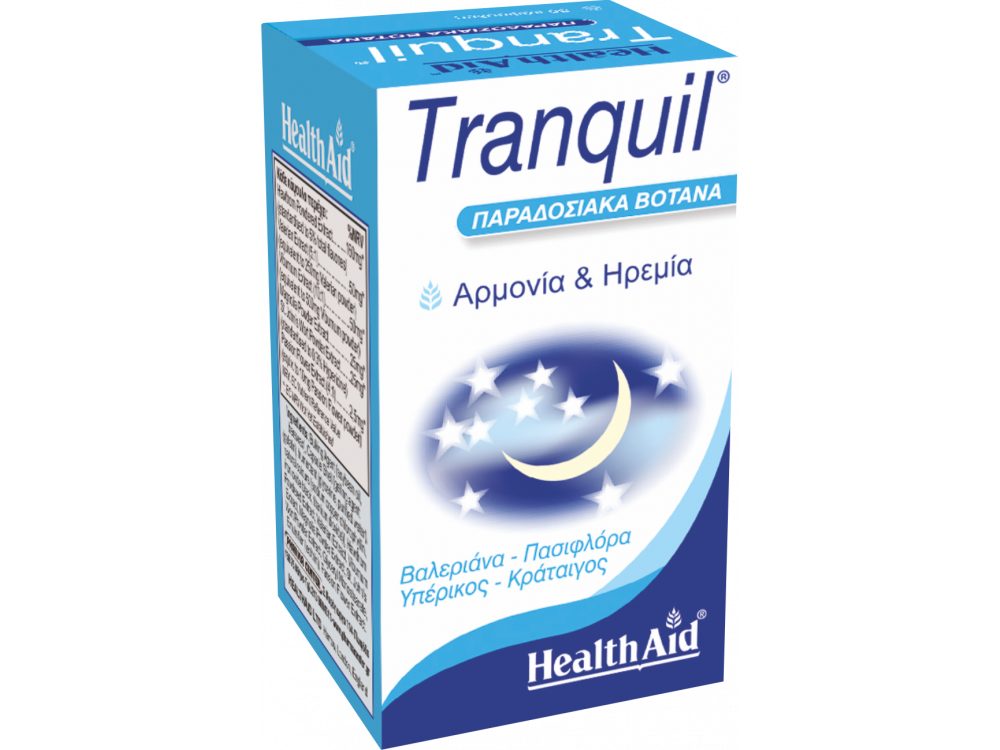 Health Aid Tranquil -Φυτικό Ηρεμιστικό 30caps