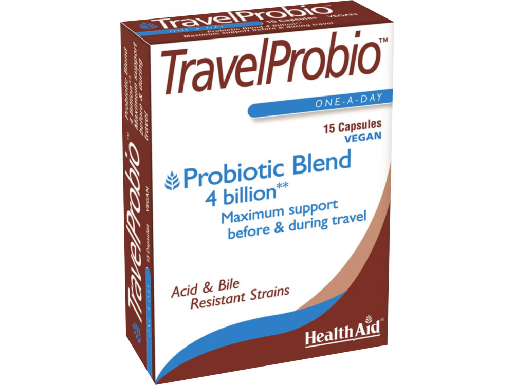Health Aid Travel Probio 15caps