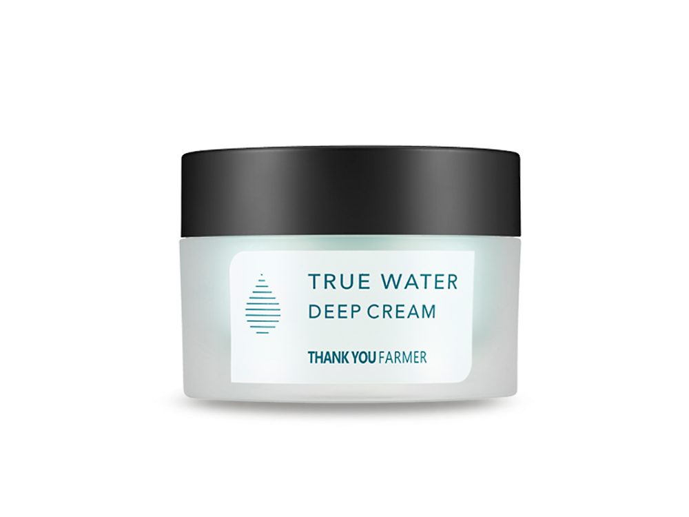 Thank You Farmer True Water Deep Cream, Κρέμα Προσώπου Βαθιάς Ενυδάτωσης για το Κανονικό & Ξηρό Δέρμα, 50ml