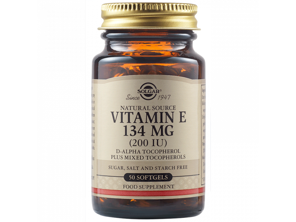 Solgar Vitamin E 200 IU 50softgels
