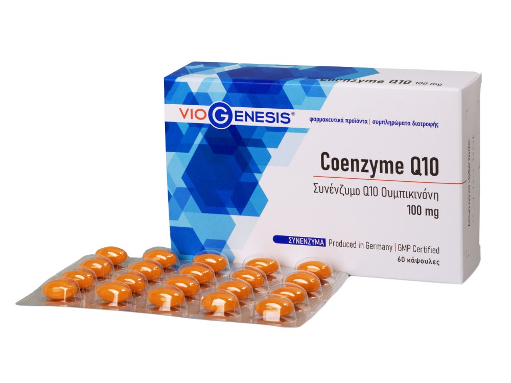 VioGenesis Coenzyme Q10 100 mg 60softgels
