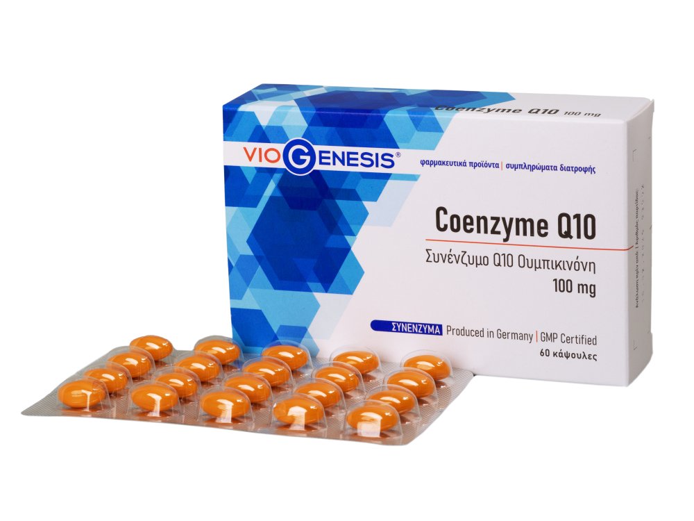 VioGenesis Coenzyme Q10 100 mg 60softgels