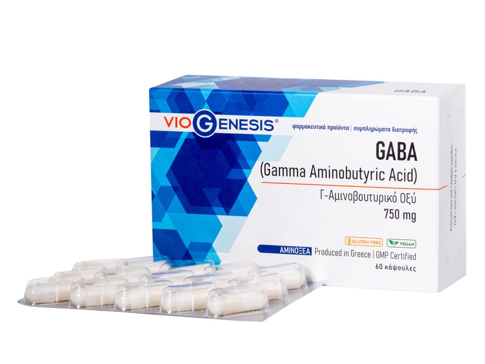 VioGenesis GABA 750 mg 60caps