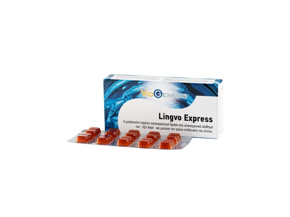 VioGenesis Lingvo [Melatonin] Express 30 gel-tabs