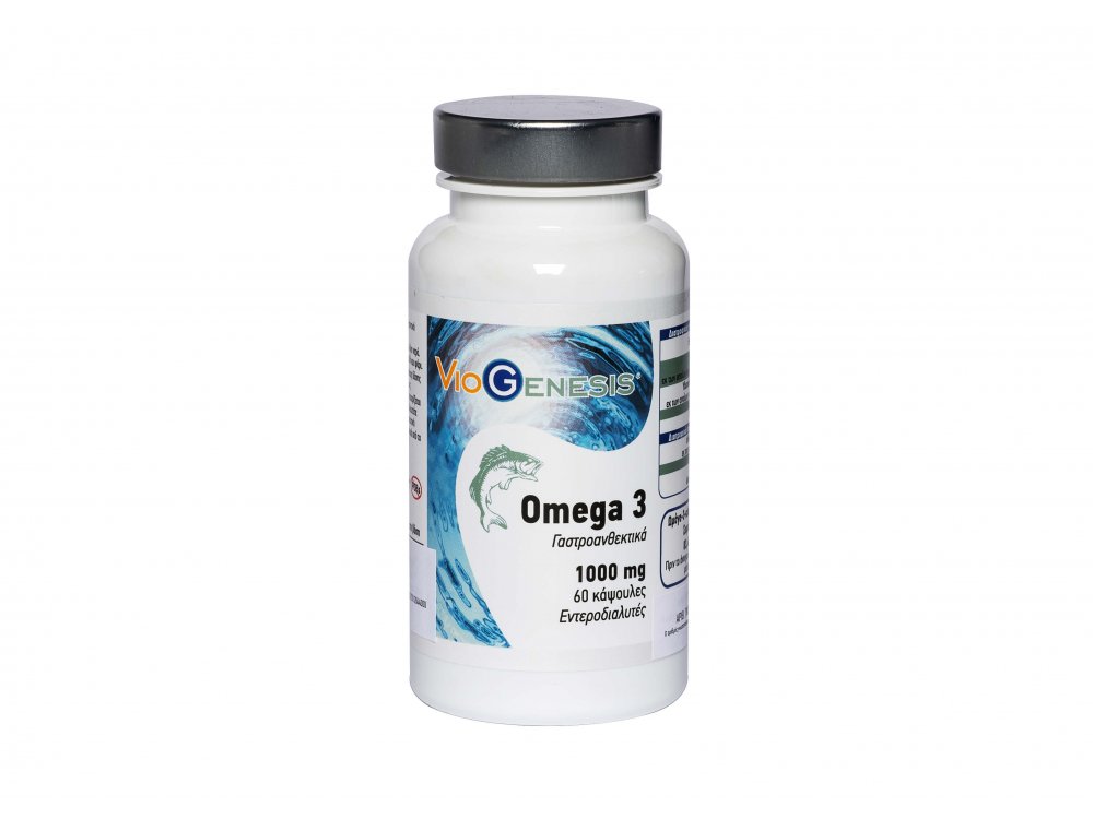 VioGenesis Omega-3 Fish Oil 1000 mg 60 caps