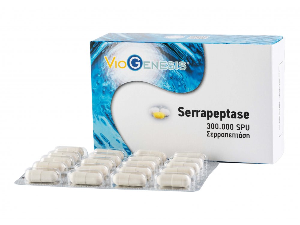 VioGenesis  Serrapeptase 300.000 SPU 60caps