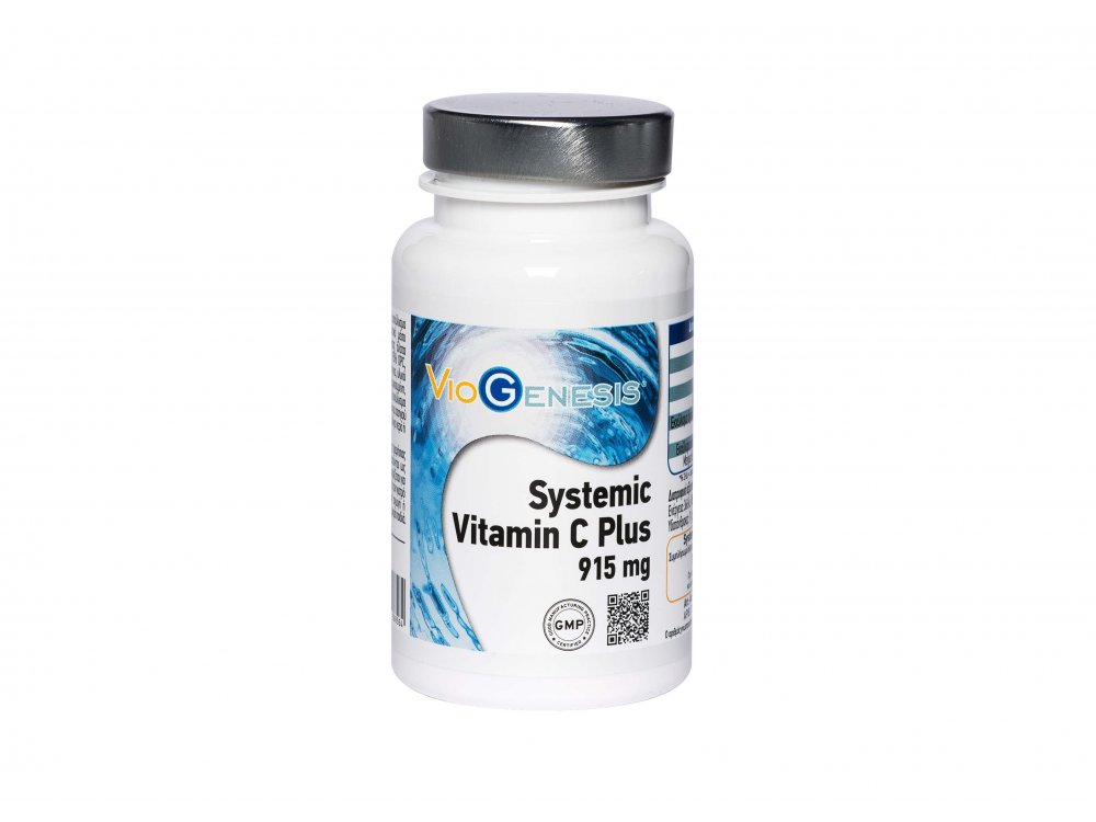 VioGenesis Vitamin C Systemic Plus 915 mg 12 tabs