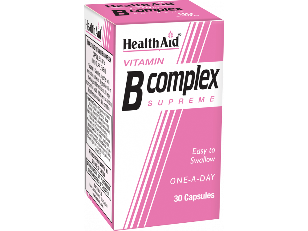 Health Aid B Complex Supreme 30caps
