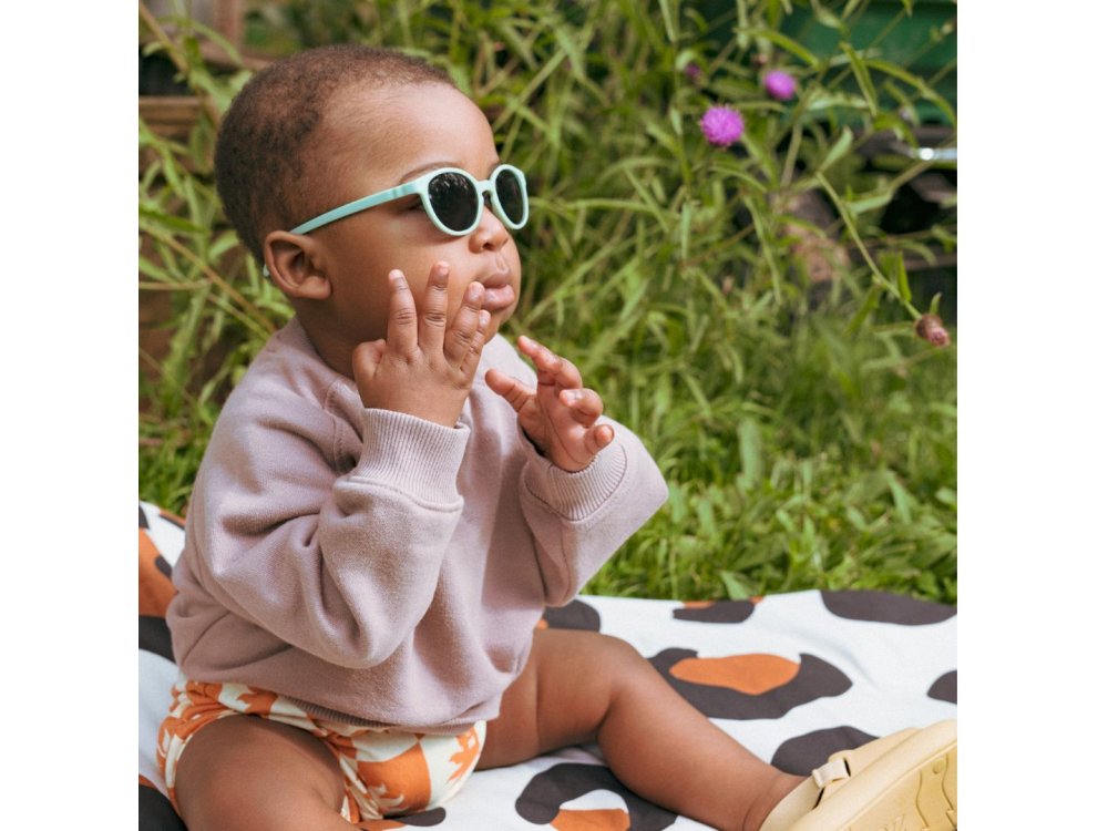 KiETLA Wazz Wayfarer Mint, Άθραυστα Γυαλιά Ηλίου για 2-4 ετών