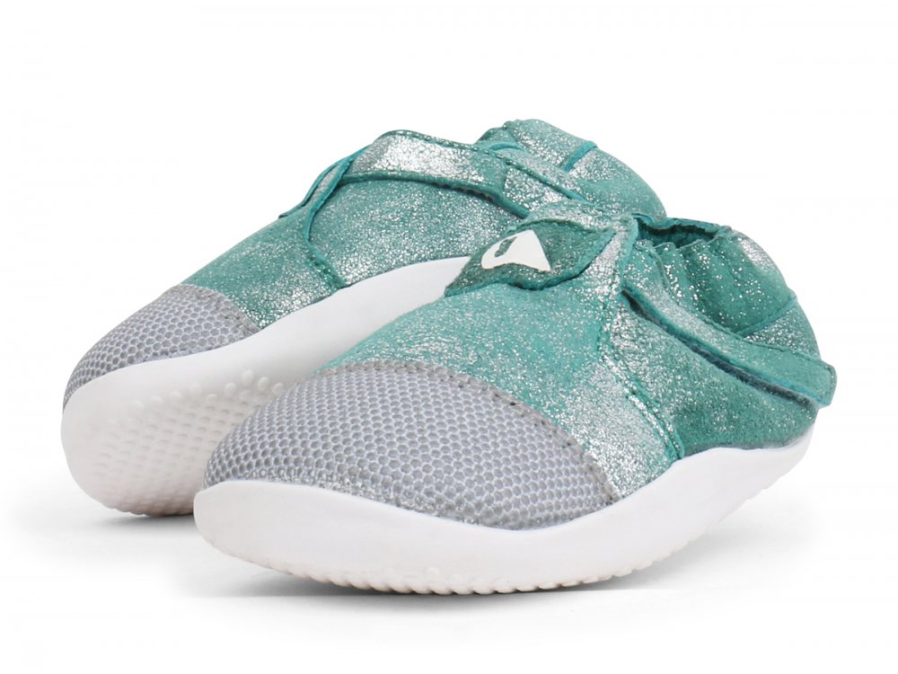 Bobux Step up, Xplorer Origin Aqua Sparkle, No.18