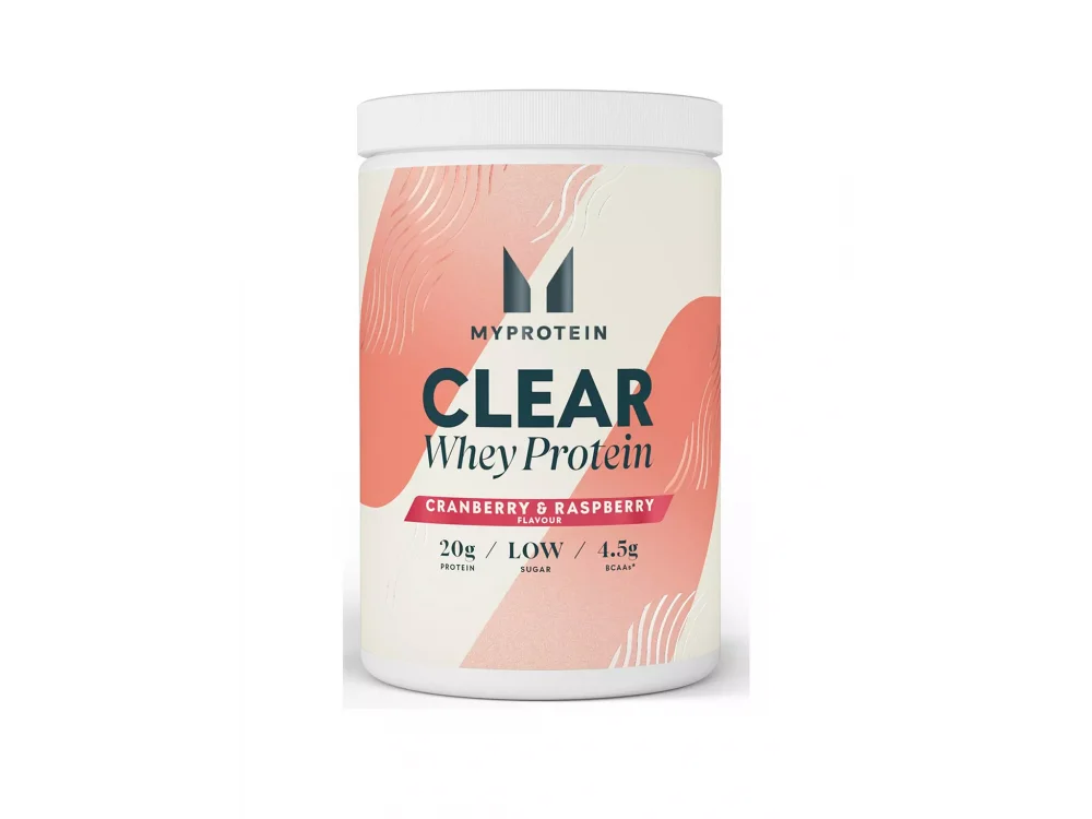 Myprotein Clear Whey Isolate 500g - Γεύση Κράνμπερι και Φράουλα, 20 μερίδες, 500g