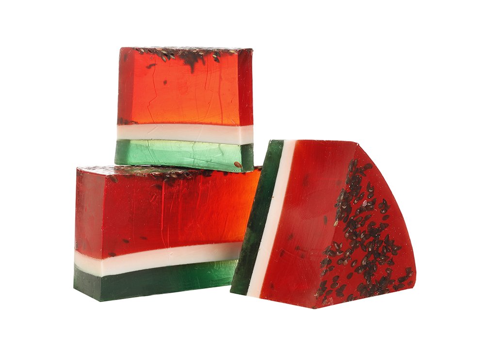 Fresh Line Grape Soap Watermelon, Καρπούζι & Φραγκόσυκο Χειροποίητο Σαπούνι 120gr