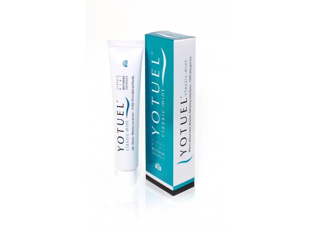 Yotuel Classic Mint Whitening Toothpaste Λευκαντική Οδοντόκρεμα με Γεύση Μέντας, 50ml