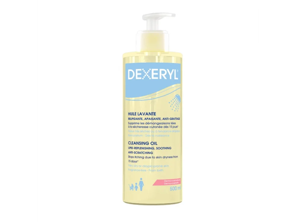 Dexeryl Cleansing Oil Λάδι Καθαρισμού για Πρόσωπο & Σώμα, 500ml