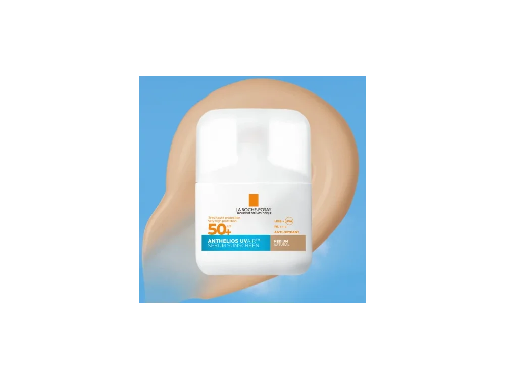 La Roche Posay Anthelios UV Air Αντηλιακός Ορός με Χρώμα Medium SPF50+, 50ml