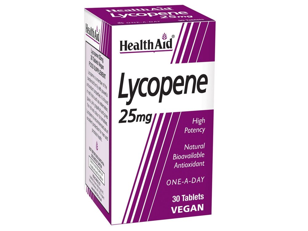 Health Aid Lycopene 25mg 30tabs