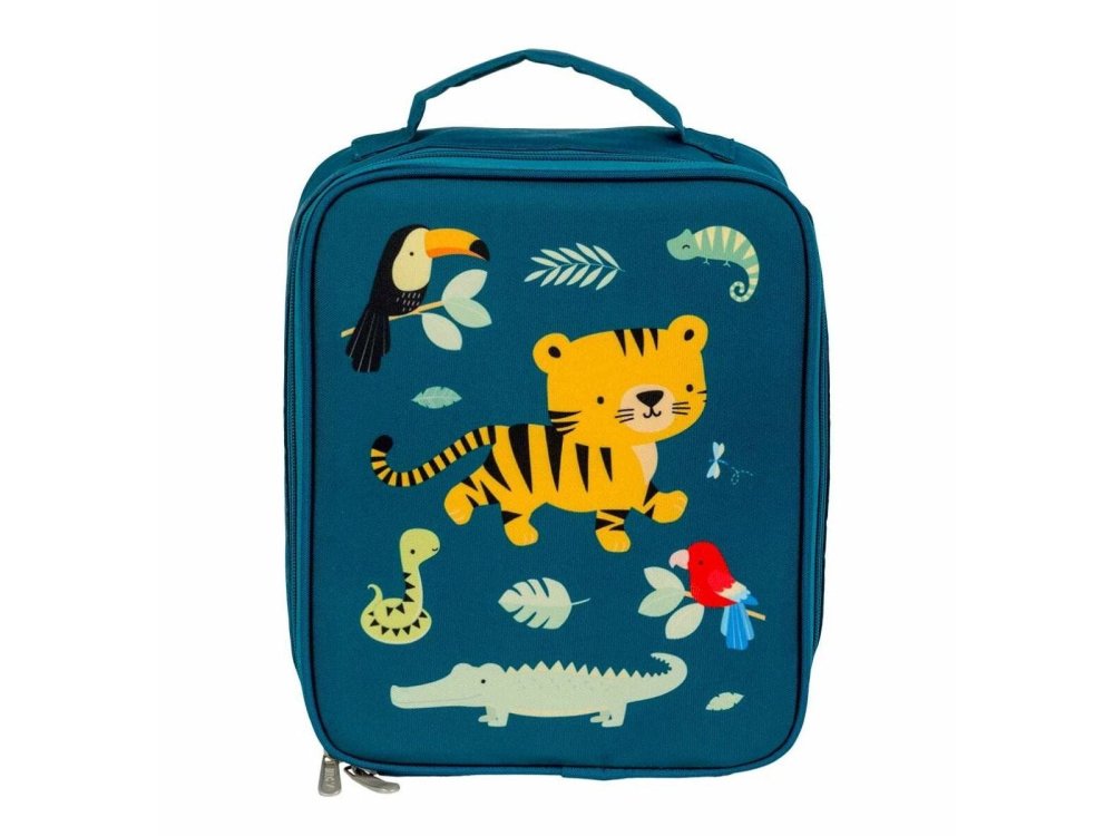 A Little Lovely, Ισοθερμική Τσάντα Φαγητού, Jungle Tiger, 1τμχ