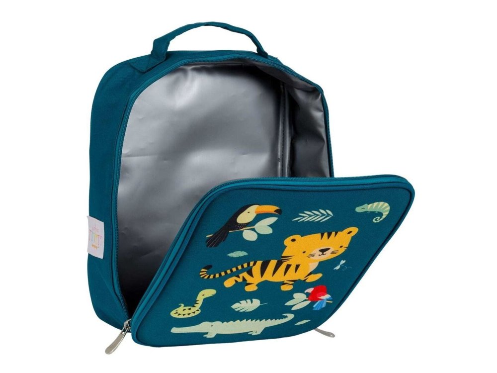 A Little Lovely, Ισοθερμική Τσάντα Φαγητού, Jungle Tiger, 1τμχ