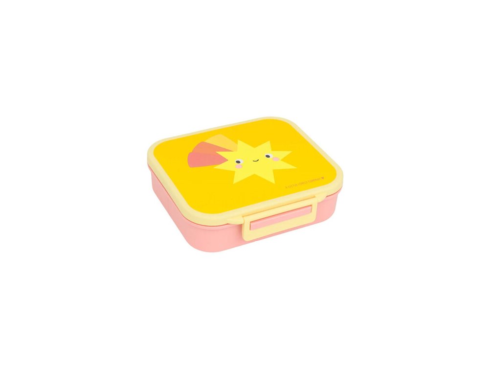 A little lovely company: Δοχείο φαγητού Bento με χωρίσματα- 900ml - Shooting star