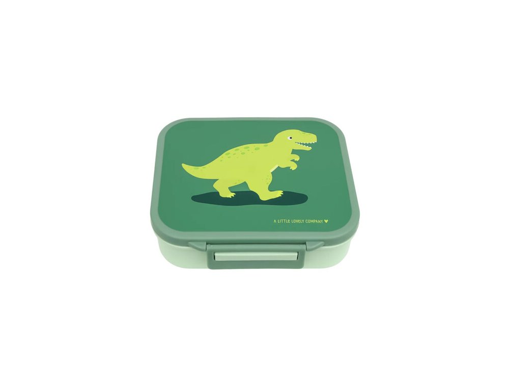 A little lovely company: Δοχείο φαγητού Bento με χωρίσματα- 900ml - Dinosaur