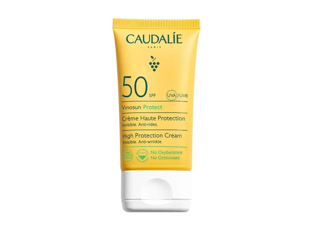 Caudalie Vinosun High Protection Cream SPF50 Αντηλιακό Προσώπου, 50ml