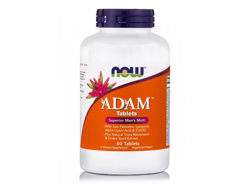 Now Adam Men's Multiple Vitamin 60tabs