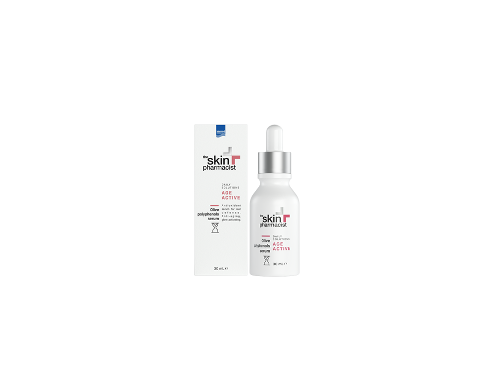 InterMed Skin Pharmacist Αge Active Olive Polyphenols Serum Αντιοξειδωτικός Αντιγηραντικός Ορός Προσώπου, 30ml