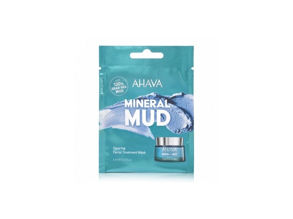 Ahava Mineral Mud Clearing Facial Treatment Mask, Μάσκα Προσώπου, 6ml