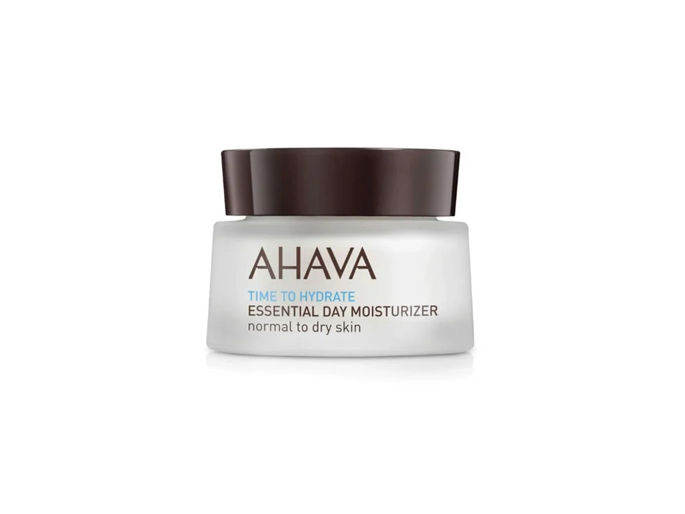 Ahava Time To Hydrate Essential Day Moisturizer - Normal to Dry Skin, Ενυδατική Κρέμα Ημέρας Για Κανονικό - Ξηρό Δέρμα, 50ml