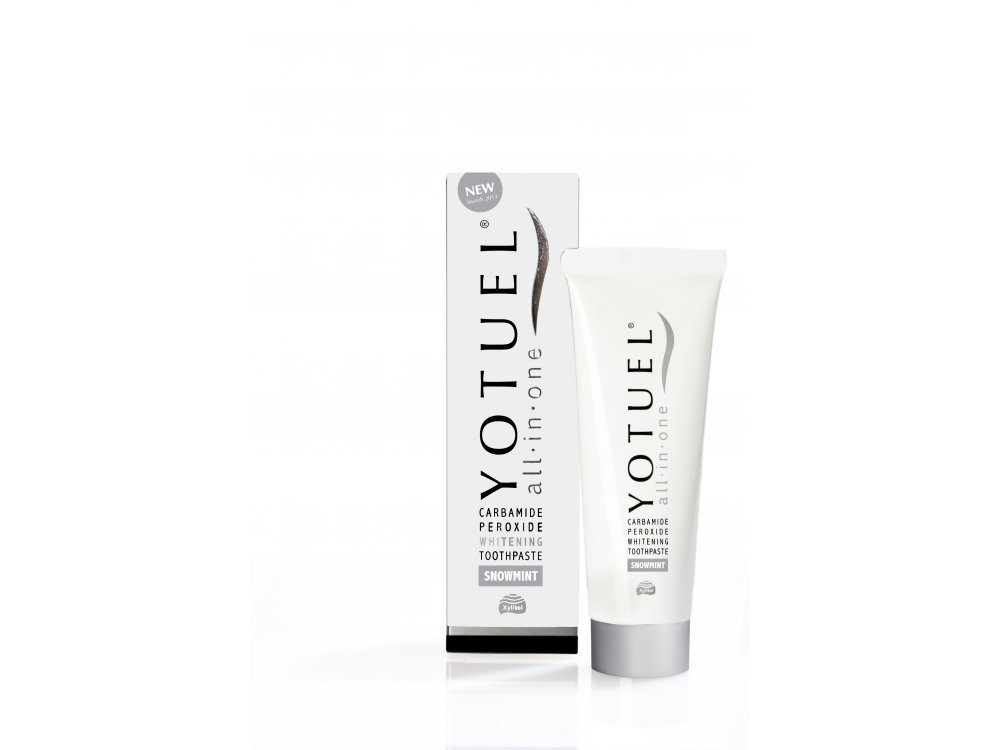 Yotuel All in one Snowmint, Λευκαντική Οδοντόκρεμα, 75ml