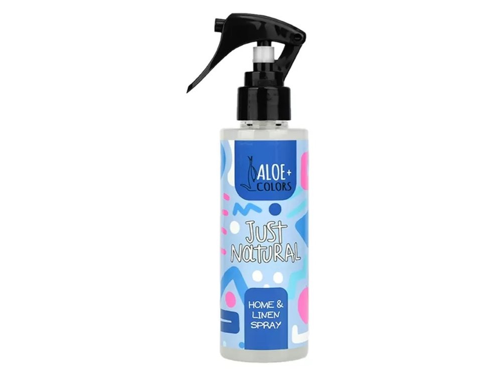 Aloe+Colors Just Natural Home & Linen Spray, Aποσμητικό χώρου σε μορφή Σπρέϊ, 150ml