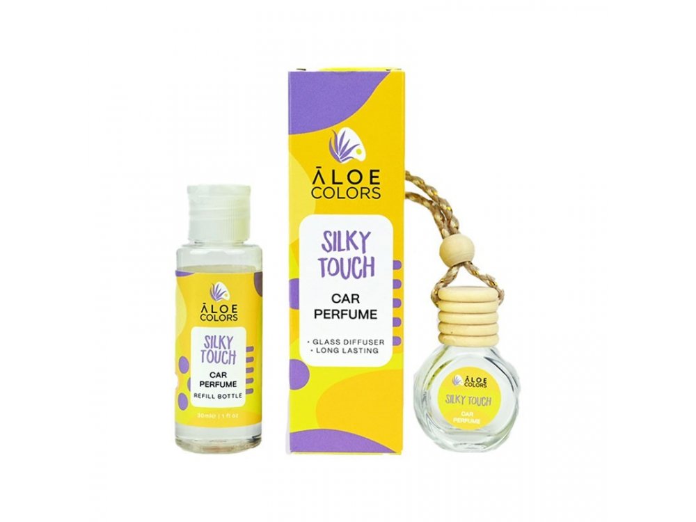 Aloe+ Colors Car Perfume Silky Touch, Αρωματικό Αυτοκινήτου Macadamia, 30ml