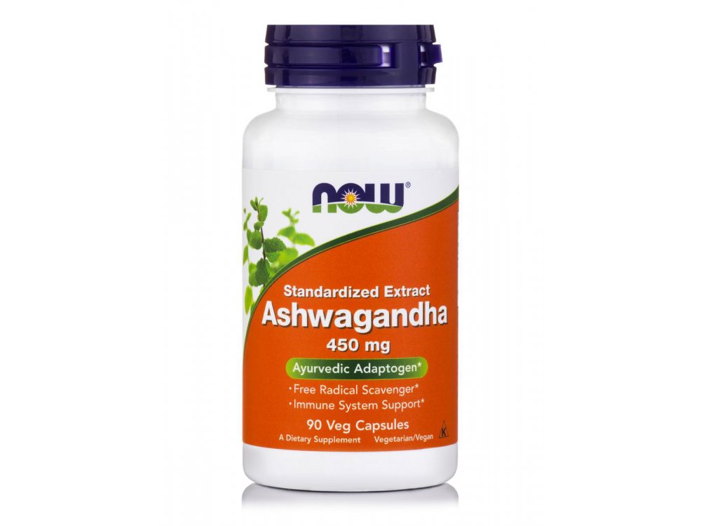 Now Ashwagandha Extract  450mg 90veg.caps