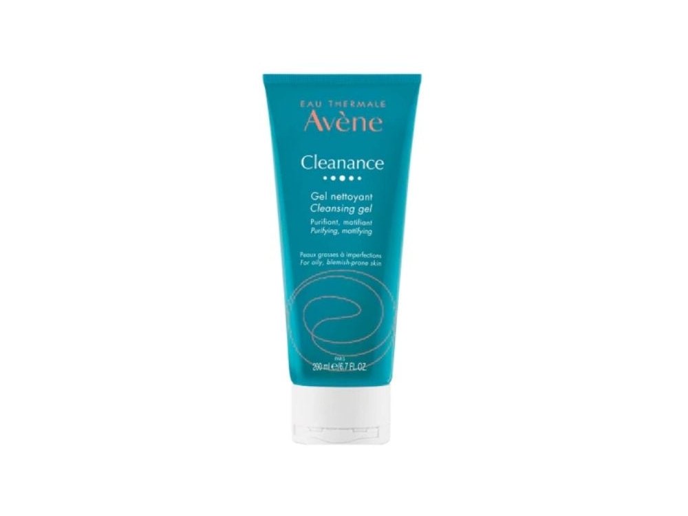 Avene Cleanance Cleansing Gel, για Καθαρισμό του Ευαίσθητου Λιπαρού Δέρματος, με Ατέλειες ή με Τάση Ακμής, 200ml