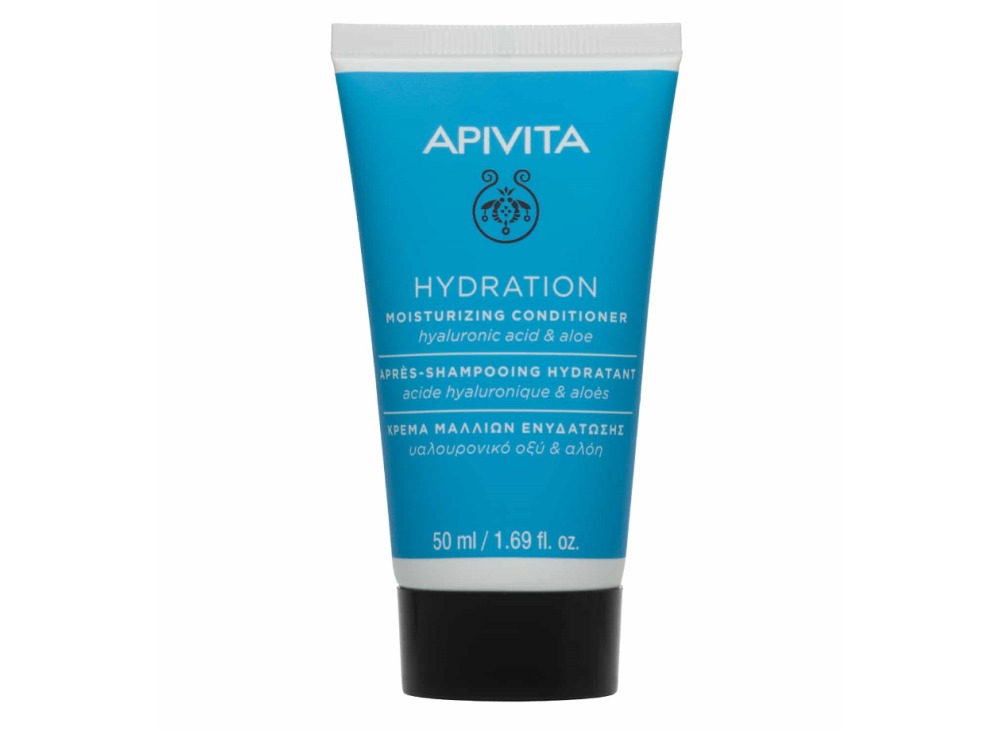 Apivita Hydration Mini, Μαλακτική Κρέμα Μαλλιών Ενυδάτωσης, 50ml