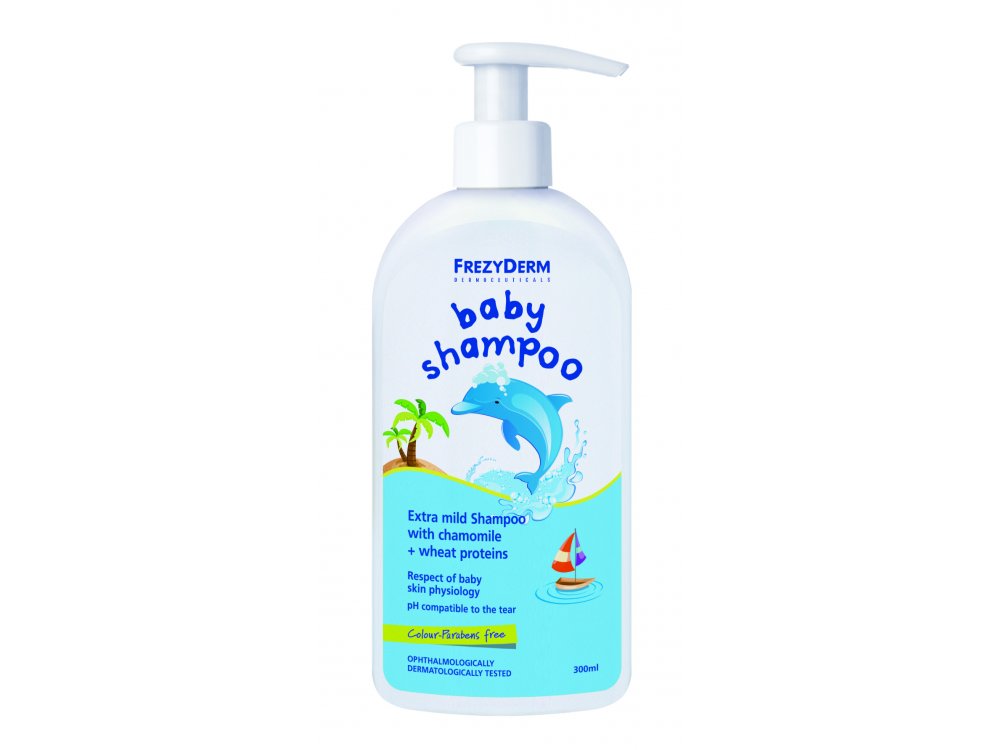 Frezyderm Baby Shampoo Απαλό Βρεφικό Σαμπουάν, 300ml