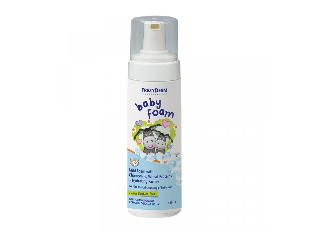 Frezyderm Baby Foam Αφρός Καθαρισμού για Βρέφη, 150ml